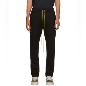 ✅ RHUDE Black Rayon Lounge Pants